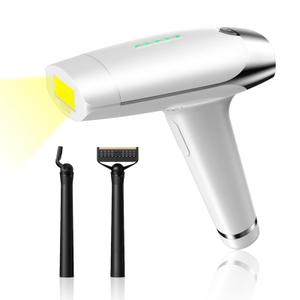 IPL Laser Hair Removal Device: Portable Body Hair Remover with Ice Cooling - 5 Energy Levels  2 Flash Modes - Safe and Efficient Hair Removal for Women