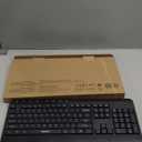 TECKNET Ergonomic Wireless Keyboard for Laptop, 2.4G USB Silent Computer Keyboard with Comfortable Palm Rest & Adjustable Feet Stand for Desktop, PC, Notebook, Surface and Windows, Full Size Layout