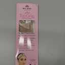 MILANO COLLECTION Lace Top Grip Comfort Band for Toppers Hair & Wiglets, Non-Slip & Glueless Velvet Wig Band for Large Base Hairpieces, Adjustable Top Grip for Hair Topper & Wigs, Beige, Large