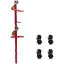 Ajustable Backpack Blower Holder Leaf Rack for Lawn & Landscaping Trailers