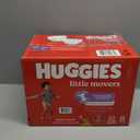 Huggies Size 8 Diapers, Little Movers Baby Diapers, Size 8 (46+ lbs), 62 Count