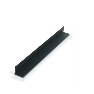 Zonon 4 Pack 36 in Black L Shaped angle molding for Indoor Outdoor