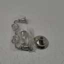 Rely+ 3 Arm Candelabra Taper Candle Holders Decorations Indoor Kitchen Dcor Table Candles Candlestick Candelabra Centerpiece (Silver)