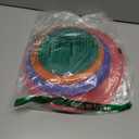 Pyrex (1) 322-PC Green, (1) 323-PC Orange, (1) 325-PC Blue, and (1) 326-PC Red Mixing Bowl Lids (FOR PYREX MIXING BOWLS ONLY) - Made in the USA