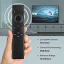 BN59-01385A Solar Voice Remote Replacement for Samsung Frame TV Remote with Bluetooth Rechargeable Solar Cell, Compatible with Samsung TVs 2021-2023 Frame Serif Crystal UHD Neo QLED OLED TVs