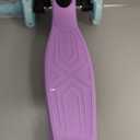 3 Wheel Scooter for Kids Ages 6-12,Kids Scooter with Light Up Wheels, Sturdy Deck Design, and 4 Height Adjustable Suitable for Kid Ages 3-12 (Purple)