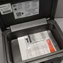 SentrySafe Fireproof Safe with Key Lock, Chest Lock Box for Home or Travel Secures Money, Documents, 0.18 Cubic Feet, 6.1 x 14.3 x 11.2 Inches, 1210