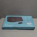 Wireless Keyboard and Mouse Combo,2.4G Full Size Wave Keys Ergonomic Keyboard with Wrist Rest for Natural Typing, 3 DPI Adjustable Ergonomic Silent Mouse for Computer/Laptop/Windows/Mac (Black)