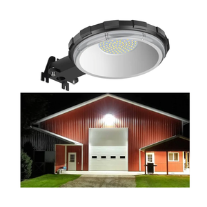 Karjoefar LED Barn Light, Dusk to Dawn Outdoor Lighting with 100W 10000LM 5000K Daylight, IP65 Waterproof Outdoor Security Flood Lights for Garage Yard Street Warehouse Use