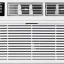 Whirlpool 10,000 BTU Through the Wall Air Conditioner, 230V, Cools up to 450 Sq. Ft for Living Room, Bedroom, Kitchen, Apartment, with Dehumidifier, Remote Control, Digital Display, 24H Timer, White