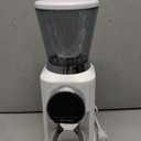 Conical Burr Coffee Grinder with 40mm Stainless Steel Burr, 34 Grind Settings Anti-static, Electric Espresso Grinder for Home Use  Perfect for Espresso, Drip Coffee, French Press & Cold Brew, White