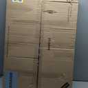 Sweetcrispy Plastic Dog Playpen - 4-Panel 24" Expandable & Durable Pet Fence for Medium Dogs - Indoor & Outdoor Portable Puppy Playpen with Secure Locking Door, White