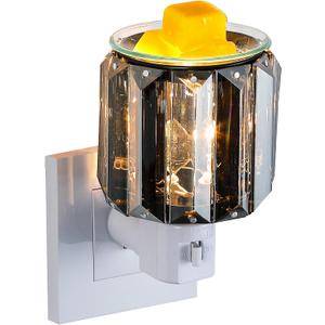 MeplLivs Warmers Pluggable Fragrance Warmer- Decorative Plug-in for Warming Scented Candle (Gray)