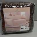 U-NICE HOME Stretch Couch Cover Sofa Cover Washable Sofa Slipcover Furniture Protector for 3 Cushion Couch Sofa Pet Friendly(Sofa, Chocolate, Large)