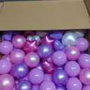 GOGOSO Ball Pits Balls for Toddlers Pack of 50 100 200 Plastics Shape Ball Non-Phthalate Non-BPA Non-Toxic 2.2-Inch Crush Proof Play Balls