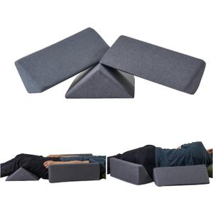 SAMTY Bed Wedges & Body positioners for Elderly/Seniors Side Sleeper(3 in 1) Triangle Bed Wedge Pillow for Back Pain Relief Wedge Pillow Set for After Surgery