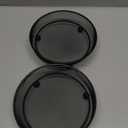 Nuogo 4 Pcs Ground Bird Feeder Tray 7 Inches Platform Bird Feeder for Outside Metal Squirrel Feeders Rust Resistant Mesh Seed Tray Garden Yard Decoration for Outdoor Wild Dove(Round)