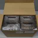 Desk Organizer Drawer Office Storage: 4 Plastic Drawers Organizers for Small Accessories, Clear Box for Stationery Supplies Organization, Storage Acrylic Bins Holder for Classroom Table