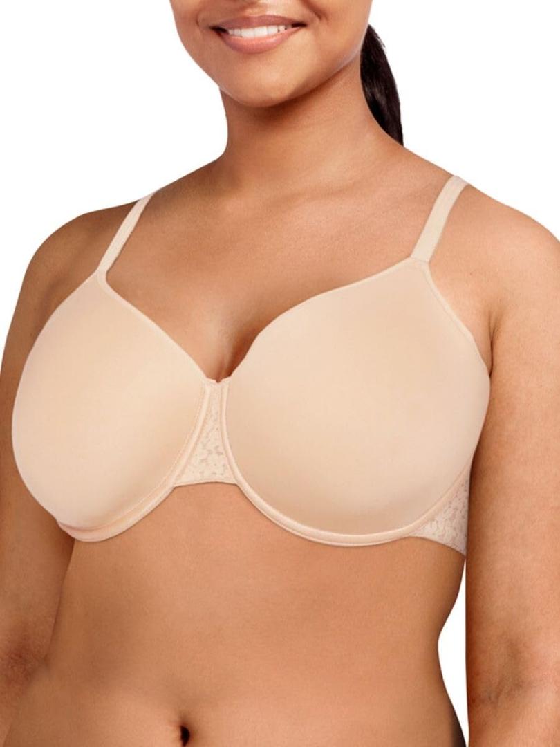 Chantelle Women's Norah Lightweight Full Coverage T-Shirt Bra (38H), Nude Blush