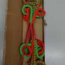 Candy Cane Grinchs Christmas Decorations, 6 Pcs Limo Green Christmas Tree Picks, 17 Inch Red and Green Christmas Ornaments for Christmas Tree Topper Filler, Big Large Candyland Xmas Decorations