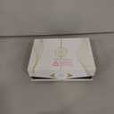 Under Eye Red Light Therapy Device, 650nm Red Light Therapy Eye Massager for Relieve Eye Bags, Eye Fatigue, Dark Circles, with Glasses Strap, Light-Weight, Hands-Free Use (White)