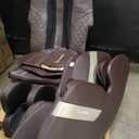 Real Relax 2025 Massage Chair Full Body,Dual Core S Track with Zero Gravity Recliner,Lower Back and Calf Heating, LCD and APP Control,Shiatsu,Bluetooth,Office and Home Use,Brown and Gold