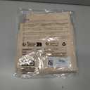 Cicy Bell Womens Flare Capri Pants Elastic High Waisted Cropped Dress Pants Trousers Stretchy Work Slacks (Beige, L)