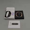 Fitness Tracker with 24/7 Heart Rate, Blood Oxygen Blood Pressure Sleep Monitor, Activity Trackers 5 ATM Waterproof,Step Calorie Counter Pedometer Health Smart Watch for Women Men (Pink)