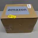 Compost Bin, LALASTAR Compost Bin Kitchen Counter with Lid, Made of Sustainable Bamboo Fiber, Odorless Indoor Compost Bin, 1 Gallon, Cream, Square