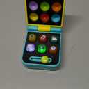 VTech Baby Press and Squish Flip Phone Toy with Light-up Popping Buttons