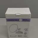 Breast Milk Collection and Storage Bottles, 6oz/180ml, Compatible with Spectra S1 S2 9 Plus, Motif Luna, and Most Wide-Mouth Flanges, Work with Spectra Bottles for Pumping, 4 Pack