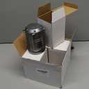 Lichamp LED Camping Lantern, 4 Pack Battery Powered Flashlight for Power Outages, Portable Collapsible Hanging Light Essential for Home, Outdoor, Emergency Lamp Survival Kit Gear for Hurricane, Gray