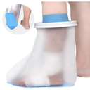 Foot Cast Shower Cover with Non-Slip Bottom, Cast Cover for Foot, Waterproof Cover for Shower After Surgery, Soft Comfortable Ankle Cast Cover for Showering