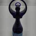 O2COOL Deluxe Handheld Battery Powered Water Misting Fan (Purple)