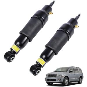 Rear Air Shock Absorber Fit for Infiniti QX80 2014-2023, for Infiniti QX56 2011-2013, for Nissan Armada 2017-2023 Replaces E6210-1LA8A, E6210-5ZW0A (Without Active Suspension, Without Motion Control) (without premium trim)