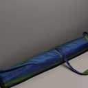 Blissun 7.2' Beach Umbrella with Sand Anchor, Outdoor Portable Beach Umbrella for Sand with Tilt Pole, Carry Bag, Air Vent (Green)