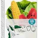 Lunchskins Ziptop Home Compostable & Resealable Freezer-Safe Food Storage Bags, Gallon Size, 30 Bags - Eco-Friendly, Made Without PFAS and BPAS