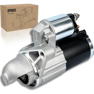 19260N Starter Motor Fit for Ford F-150 3.5L/3.7L V6 2011-2019, Expedition 3.5L V6 2015-2017, Transit-150/250/350 2015-2023, Mustang 3.7 V6 2011-2017#M0T39571ZC, CK4Z11002A