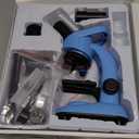 Kids Microscope,40-1600x Microscope Kit for Kids Beginners Children,STEM Kit,Prepared Slides,LED Light and Configured Various Operating Tools- Science Experiment Toy for Kids Ages 6-12