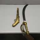 JOYIN 28 Inches Pirate Sword and 16 Inches Pirate Pistol Set,Halloween Party Costume Accessories