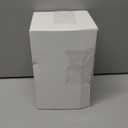 ARIAMOTION Hurricane Candle Holder for Pillar Glass Cylinder Vase Modern Rustic Centerpiece Clear Seeded Home Decor for Kitchen Table Living Room 8" H 1 Pack