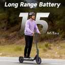 VOLPAM Electric Scooter, 350W/500W Motor, Long Range 15/17/21/28Miles, 19 Mph Top Speed