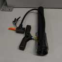 Bike Pump Floor, Advanced Bike Tire Inflator, Bicycle Hand Air Pump with Dual Presta and Schrader Valves, Handheld Pump, Suitable for Road and Mountain Bikes, Baby Stroller, Balls