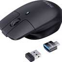 MBLUE Type C Wireless Mouse 2.4G Lightweight Portable Computer Charging Mice for Phone, PC, Laptop, Computer and All Type C Devices