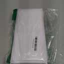 Amazer Long Stall Shower Curtain Liner Washable, 54 x 78 Inches, Fabric Shower Liner with 2 Bottom Stones, Waterproof RV Shower Curtain Liner, 9 Grommet Holes, Hotel Quality, White