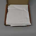 Amazon Basics 400 Thread Count Cotton Pillowcases, Standard, 30" L x 20" W, White - Set of 2, Pillows Not Included