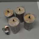 4.7 Inch Wooden Sofa Legs - Solid Wood Furniture Replacement for Cabinet, Desk, Bookcase - DIY Set of 4 With Mounting Plate & Screws