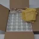 Adabocute Honey Pot, Mini Glass Honey Jars with Wood Dipper, Gold Lid, Bee Charms, Gold Organza Bags, Thank-you Tags, Ideal for Baby Showers Wedding Favors Party Favors, 2oz 30 Pack