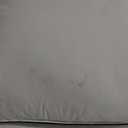 LIGICKY Set of 2 White Velvet Lumbar Pillow Covers Modern Minimalist Style Solid Decorative Black Rope Edging Soft Rectangle Cushion Cases for Sofa Bedroom Party Décor, 12 x 24 inch