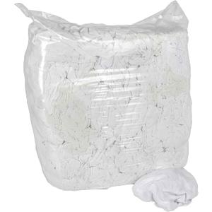 JEGS General Use Shop Rags | 25 LBS Bag | Made In USA | Clean White Cotton | Various Pre-Cut Sizes, Pack of 2 